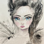 Original watercolor maleri 14
