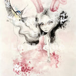 Eksklusiv plakat med watercolor-motiv nr. 01