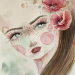 Original watercolor maleri 11