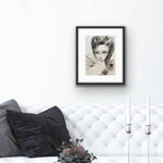 Original watercolor maleri 14