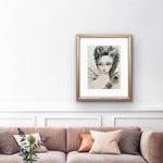 Original watercolor maleri 14