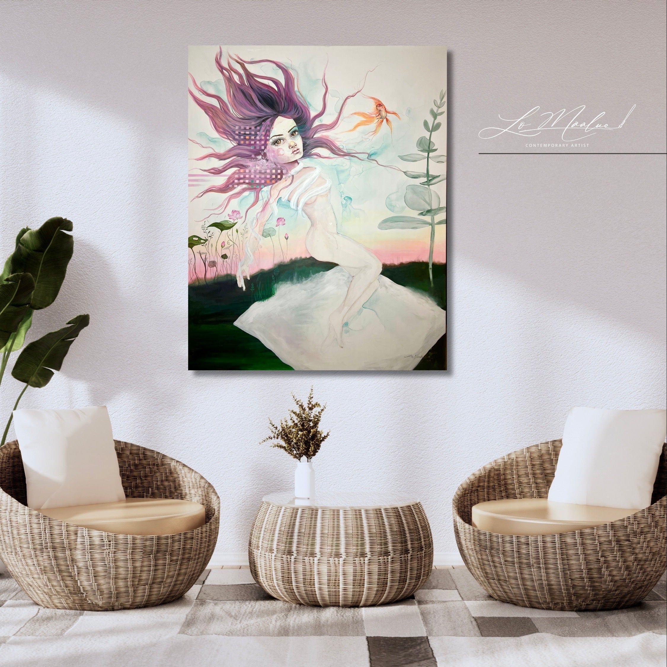 Reserveret - Originalt maleri 11