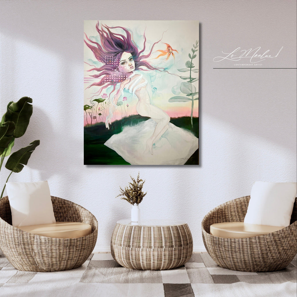 Reserveret - Originalt maleri 11