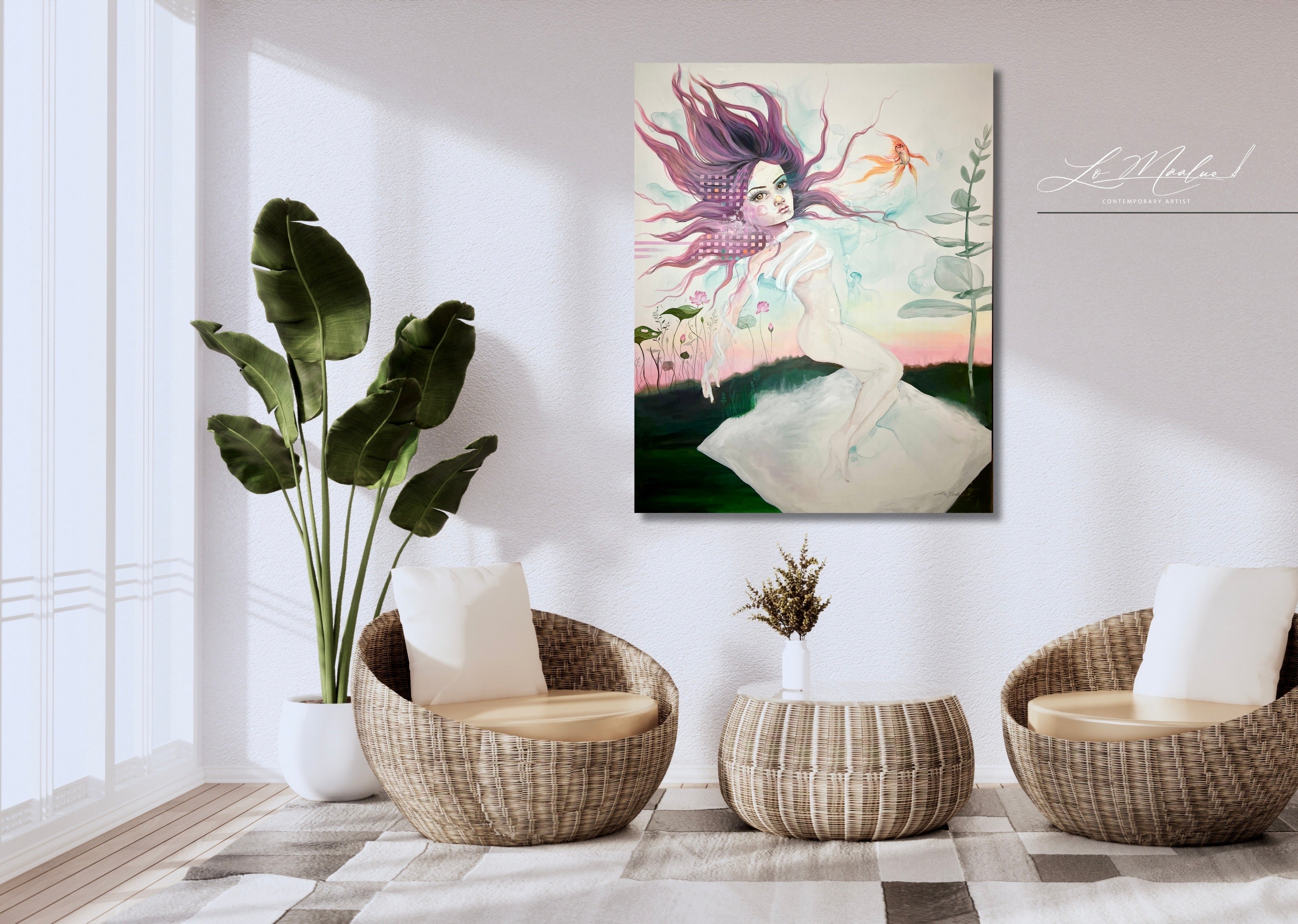 Reserveret - Originalt maleri 11