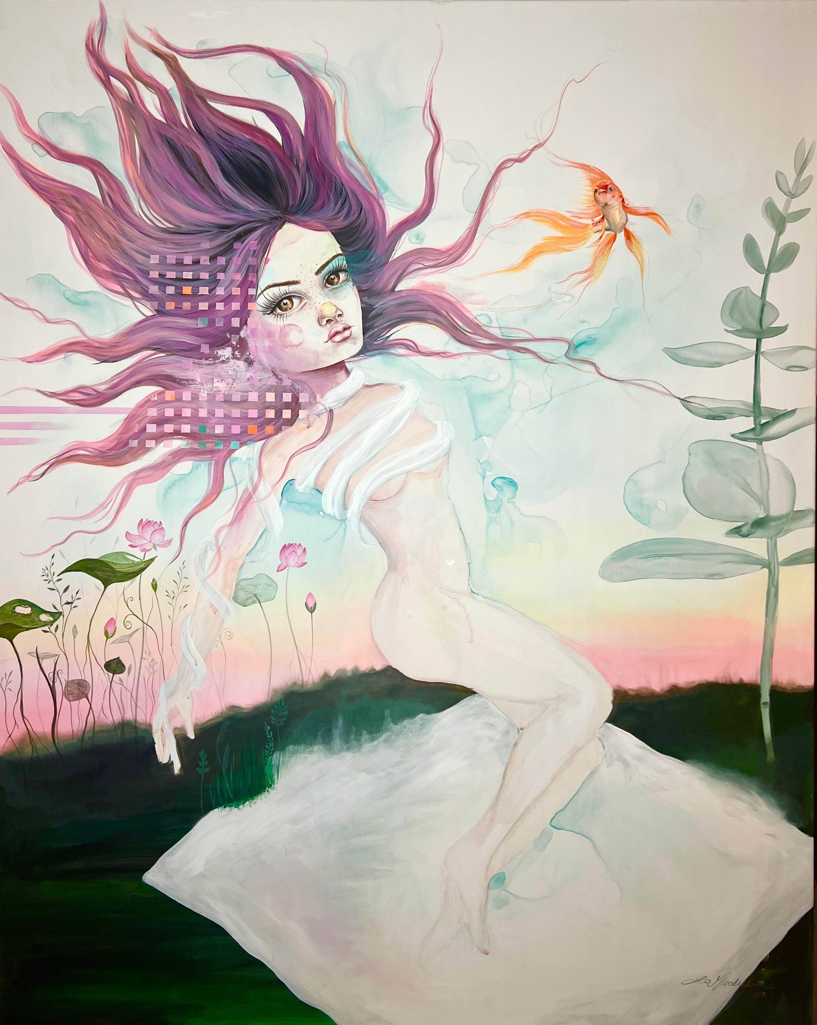 Reserveret - Originalt maleri 11