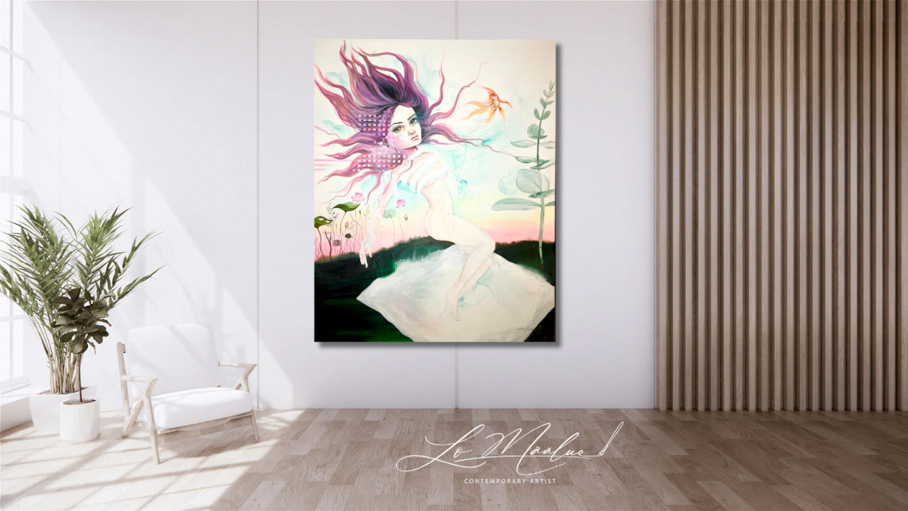 Reserveret - Originalt maleri 11