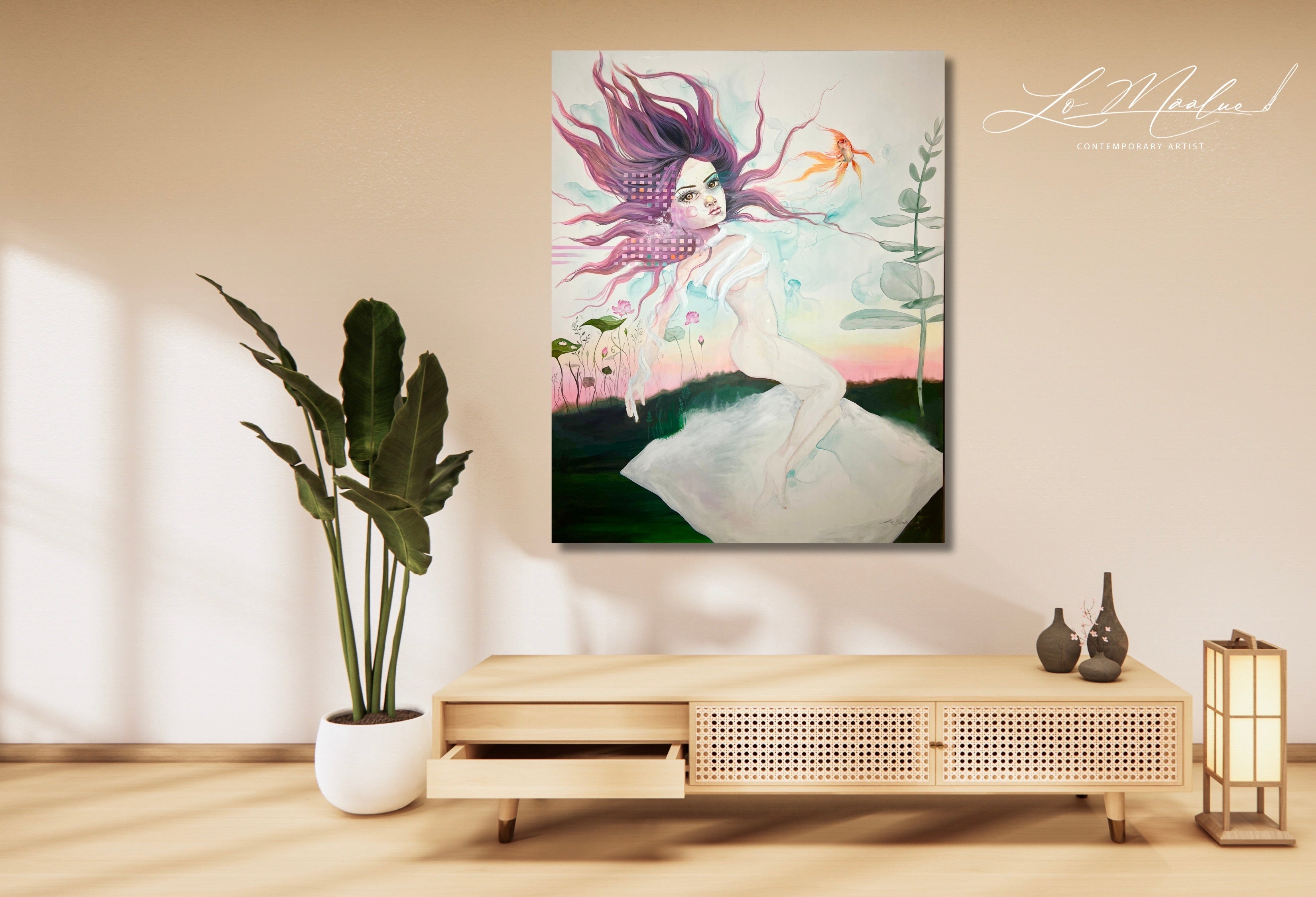 Reserveret - Originalt maleri 11